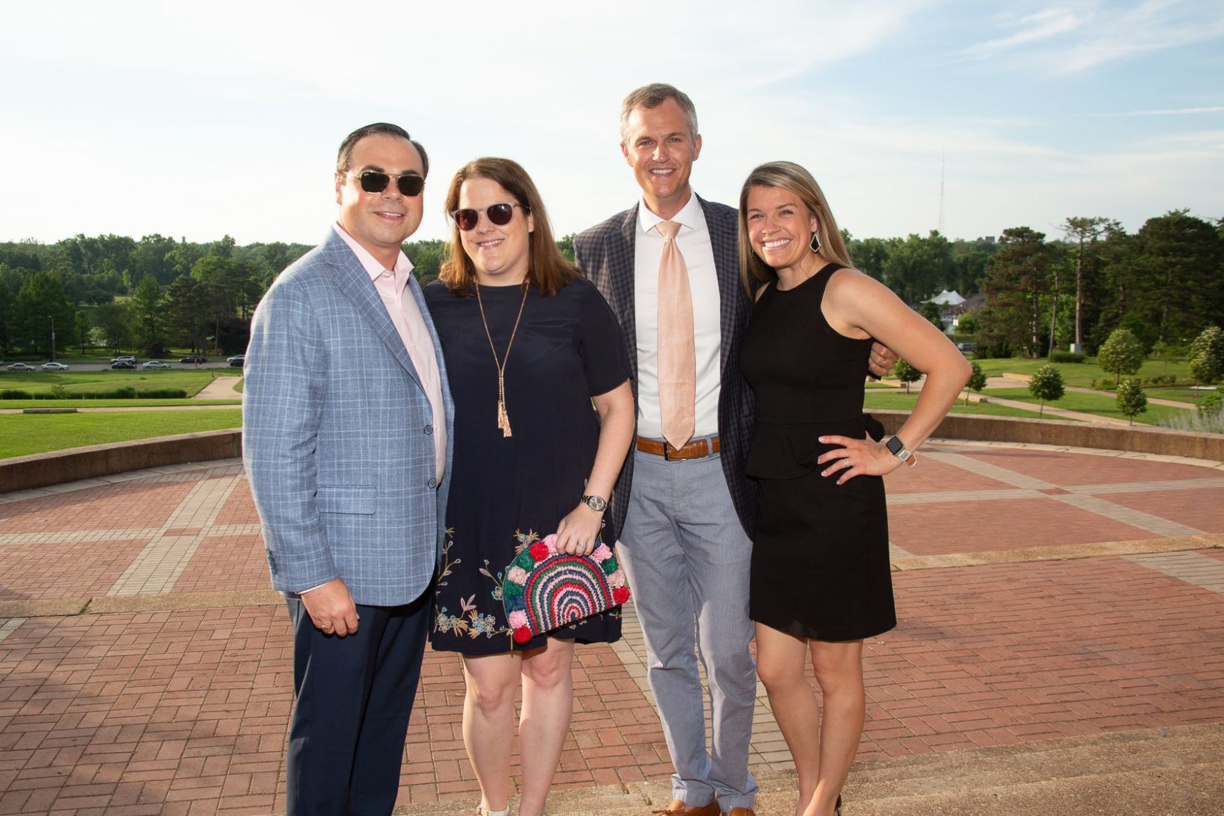 Jake and Caroline McDonald, Brett and
Leigh Goldschmidt